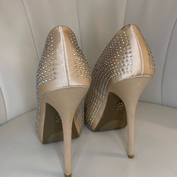 JLO Rhinestone heels - Picture 3 of 5